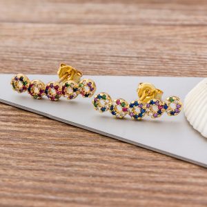 Rainbow Series : Tutti Earrings